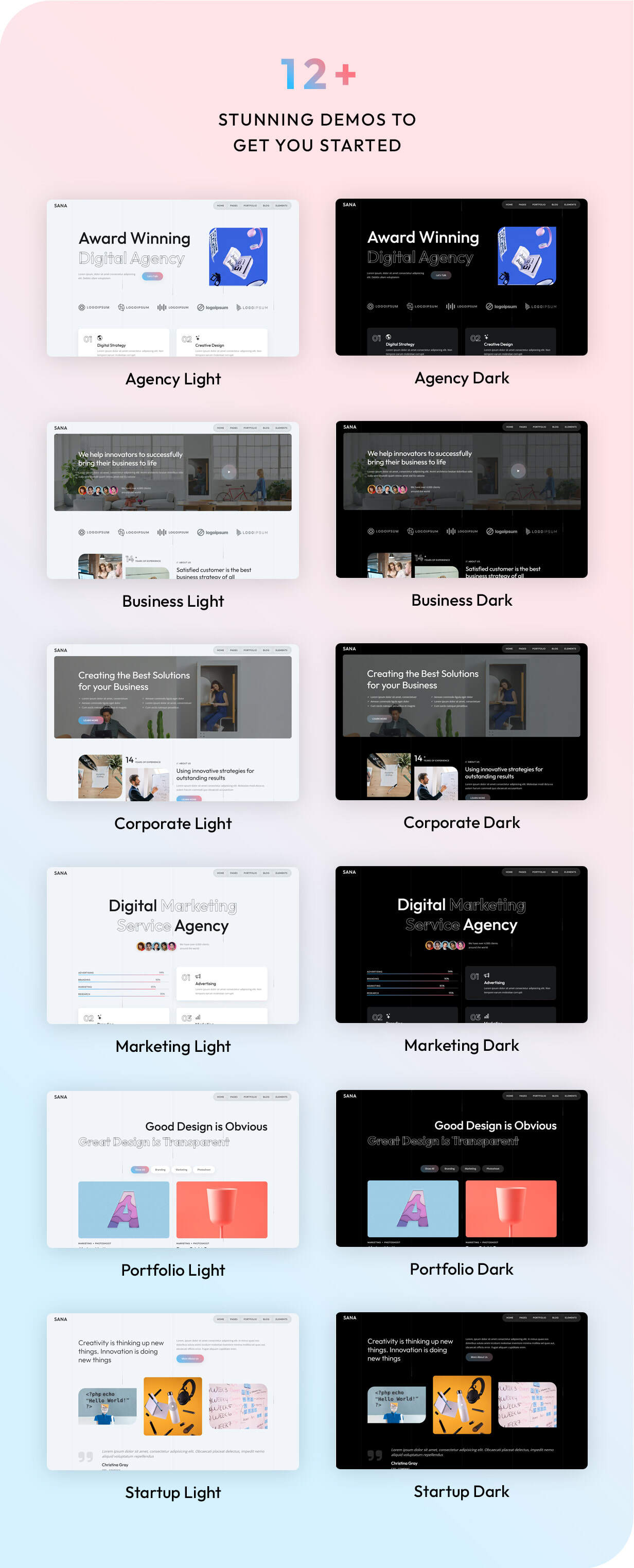 Sana - Creative Multipurpose Drupal 11 Theme - 1